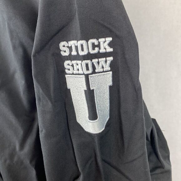 NEW Sullivan Supply Stock Show U Button Down Shirt Black Long Sleeve - Picture 4 of 6